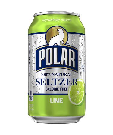 Polar Lime Seltzer Water - 12 fl oz Cans (12 Pack) - Buy Online on SooperMarket.com