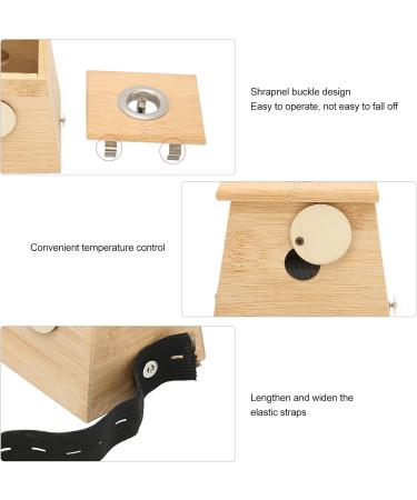 Moxibustion Box - Single Hole Bamboo Moxa Roller & Acupuncture Tool | 2pcs International Shipping - Buy Online on SooperMarket.com
