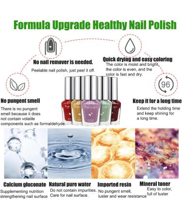 Green Nail Polish Varnish - Milk Green Nail Varnish 12ml Healthy Nontoxic Water-based Nail Polish Air Breathable Long Lasting Chip Resistant Quick Dry Gel Nail Polish Non-baking - Buy Online on SooperMarket.com