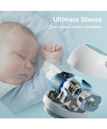 Kissbobo Revolutionary Electric Milk Pump - Portable 4 Modes & 12 Steps Optimal Comfort 21mm/24mm - Buy Now in White & Pink - Buy Online on SooperMarket.com