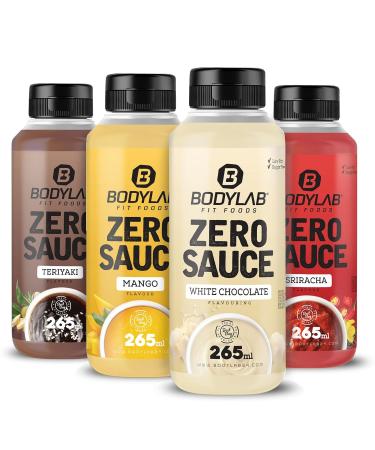 BODYLAB24 Zero Sauce Mango 265ml - Low Calorie Sugar & Fat Reduced Sauce for Healthy Dishes | Perfect for Diets - Buy Online on SooperMarket.com