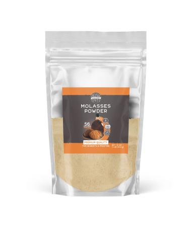 Birch & Meadow 1lb, Molasses Powder, Black Treacle, From Cane Sugar, Flavoring & Sweetener 1 Pound