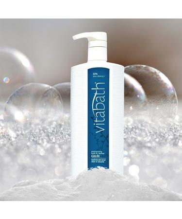 Vitabath Spa Skin Therapy Moisturizing Bath & Shower Gel - Nourishing Replenishing Oils - 21 oz, Invigorating Ocean-Fresh Fragrance - Buy Online on SooperMarket.com