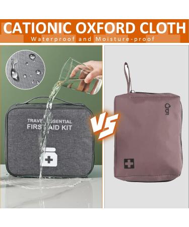 Shop Wugu 2stk Portable Medication Bag - Moisture-Resistant Travel Pharmacy Bag with Tablet Boxes for School Camping & Hiking - Buy Online on SooperMarket.com