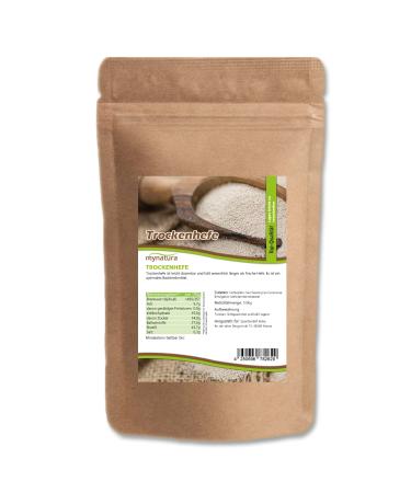 Mynatura dry yeast i fine -grained granules i dried yeast i bake i cook i protein i bread baked agent i bake leaks i yeast dough i odorless i in the bag (2x 1000g)