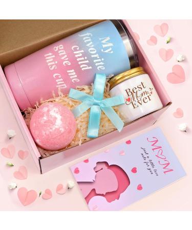Personalized Mum Pamper Gift Set - Perfect Birthday & Christmas Present for Mother from Daughter/Son - Mothers Day Relaxation Hamper - Includes 'My Favorite Child Gave Me This Cup' - Shop Now! - Buy Online on SooperMarket.com