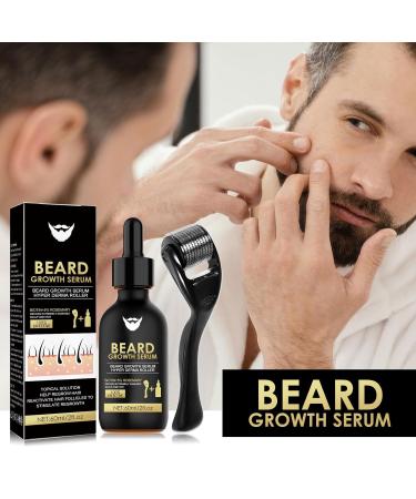 East Moon Beard Shaping Pen 2PC Set | Beard Growth Serum Oil & Roller | Best Gift for Men - Buy Online on SooperMarket.com