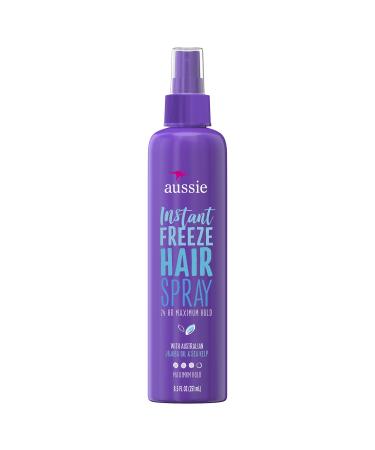 Aussie Instant Freeze Hair Spray Non-Aerosol Maximum Hold 8.5 oz (Pack of 2)