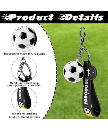 Amaxiu Football Keychain | Mini Soccer Game Gift | Silicone Sport Keychain for Boys & Girls | Perfect Gift for Football Fans - Buy Online on SooperMarket.com