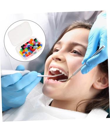 Mobestech 640 PCS Silicone Tooth Color Code Rings - Dental Label Accessories High Pressure Coder Rings Multi-Color Pack - Buy Online on SooperMarket.com