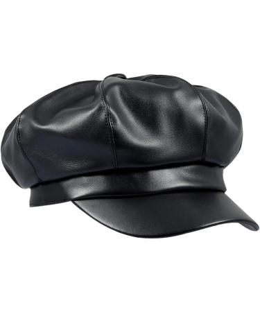 moonsix Newsboy Hat,Plain Cabbie Visor Beret Gatsby Ivy Caps for Women