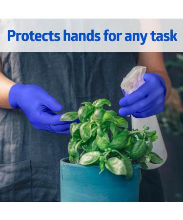 Medline FitGuard Touch Nitrile Exam Gloves - 100 Count Medium, Powder-Free, Disposable - Ideal for Medical Tasks and Household Chores - Durable, Latex-Free (Pack of 100) - Buy Online on SooperMarket.com