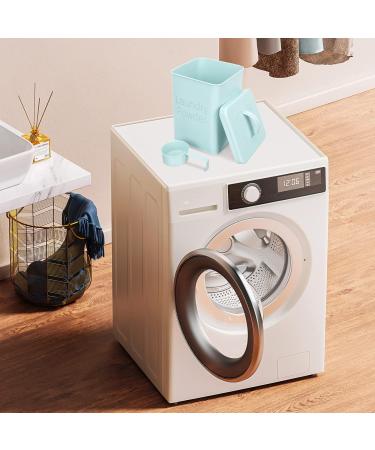 Cabilock 1 Softener Dispenser Set Laundry Box Household Iron Bucket Washing Bucket Laundry Holder for Washing Laundry Storage Fabric Softener Fabric Sky-blue 23X15.5CM - Buy Online on SooperMarket.com