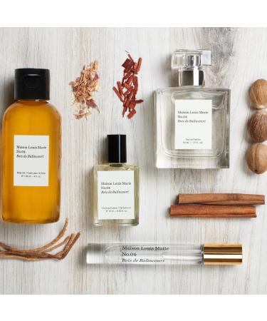 Maison Louis Marie - No.04 Bois de Balincourt Natural Eau de Parfum Spray | Luxury Clean Beauty + Non-Toxic Fragrance (1.7 fl oz | 50 ml) - Buy Online on SooperMarket.com