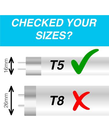 iQuatics Juwel Compatible Aquarium Fluorescent Light Bulb T5 (3 Pack) White 14000k 35w 742mm 30 White 14000k 35w 742mm 30 - Buy Online on SooperMarket.com