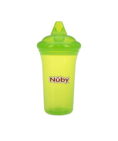 Nuby No Spill Cup With Reversible Valve  9 Ounce  Green
