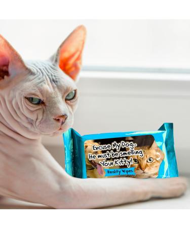 Buy Excuse My Dog Wipes | Funny Gag Gift for Dog & Cat Lovers | Travel Size | Made in America | Perfect Adult Stocking Stuffer - Buy Online on SooperMarket.com