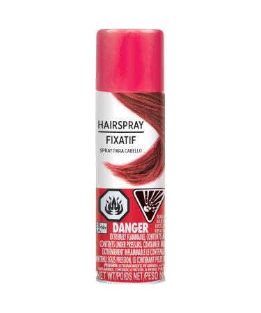 Hypo-Allergenic Red Hair Spray - 3 oz. - Perfect Party Accessory 1 Pc.