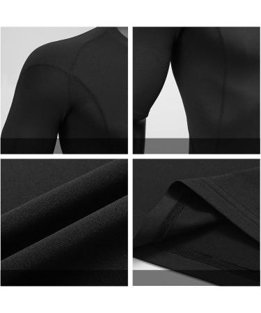 Milin Naco Men's Short Sleeve Compression Shirts 3 Pack - UPF 50+ Rash Guard - XX-Large - Buy Online on SooperMarket.com