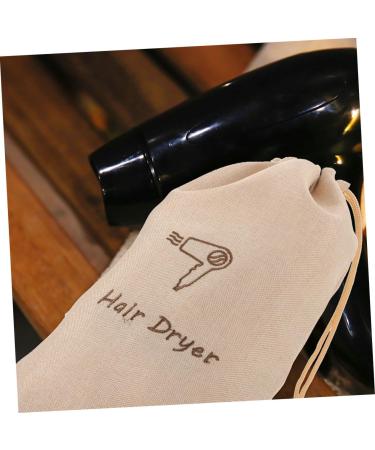 OATIPHO Hair Dryer Bag Multi-use Dryer Portable Draw Pouch Linen Organizer Bag for Storage Linen Hair Dryer Bag - Buy Online on SooperMarket.com