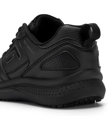 Fitville Women's Extra Broad Slip-Resistant Work Shoes - Waterproof & Lightweight Cooking Walking & Running Sneakers (39 EU Far Black) - Buy Online on SooperMarket.com