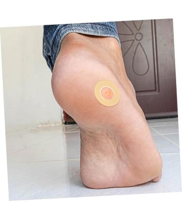 COOLHIYA Sheets Latex Corn Stickers Foot Callus Sticker Corn Pedi Pad Plantar Pad Sticker Protector Doorables Feet Corn Stickers Sticker Cushions Foot Patch Oval Non-Woven Fabric - Buy Online on SooperMarket.com