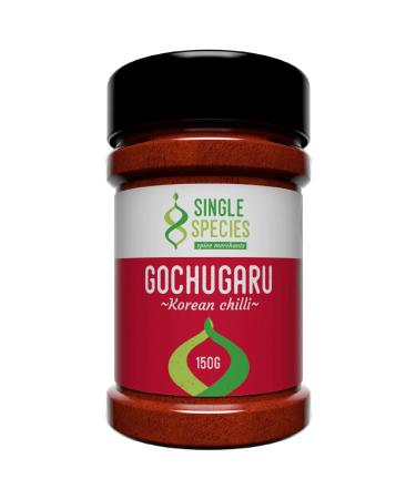 Angus & Oink | Superior Single Species Gochugaru Chilli Flakes | Authentic Kimchi & Korean Cuisine | Smoky Fruity-Sweet Flavor | Stir Fries & Marinades| 1 x 150G Tub with Shaker Cap
