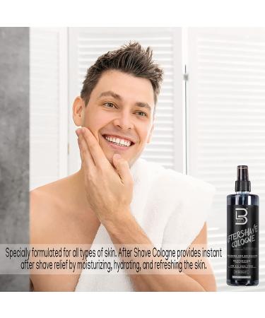 L3 Level 3 After Shave Spray Cologne - Skin-Softening & Refreshing Formula for Face - Moisturizing & Soothing - Midnight Scent - Buy Online on SooperMarket.com