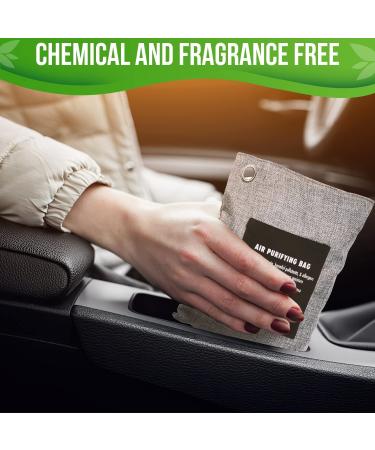 Litepak Odor Absorbing Bags - 8 XL Activated Charcoal Bags for Car Home Office - 200g Odor Eliminator - Buy Online on SooperMarket.com