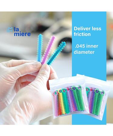 2080 Power Sticks Orthodontic Ligature Ties | Elastic O-Ties Bands for Braces - 26 Ties per Stick (Mix Color) - Buy Online on SooperMarket.com