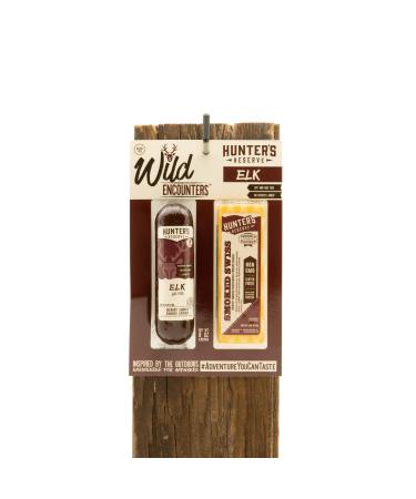 Hunters Reserve Wild Encounters, Elk & Smoked Swiss Cheese, The Ultimate Pairing Of Savory Deliciousness