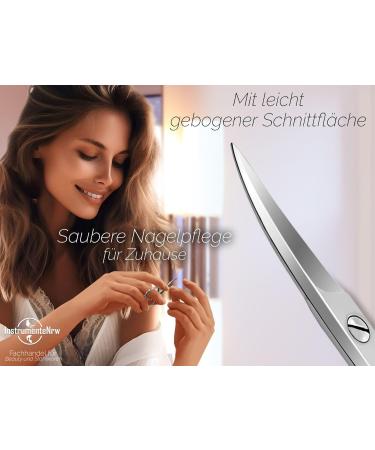 3-Piece Nail Scissors Set - Straight & Curved Finger & Toenail Scissors for Precision Care | International Shipping Available - Buy Online on SooperMarket.com