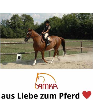 AMKA PRO Dressage Saddle Girth - Natural Cotton 50 | Premium Cord Girth for Optimal Comfort & Performance - Buy Online on SooperMarket.com
