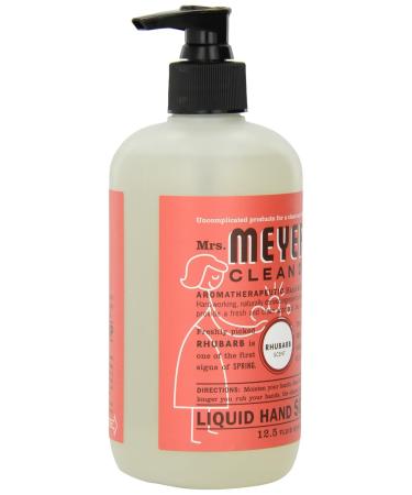 Mrs. Meyer's Rhubarb Liquid Hand Soap 12.5 OZ - Eco-Friendly International Shipping - Buy Online - Buy Online on SooperMarket.com