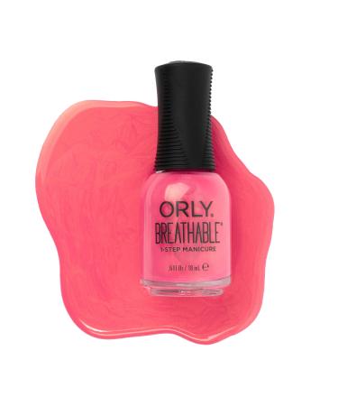 Orly Breathable Nail Polish Melting Point Collection | Creme and Shimmer Nail Colors for Spring & Summer (The Floor is Lava)