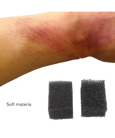 Stipple Sponge 2pcs - Realistic Scar & Wound Makeup for Halloween & Special Effects - Buy Online on SooperMarket.com