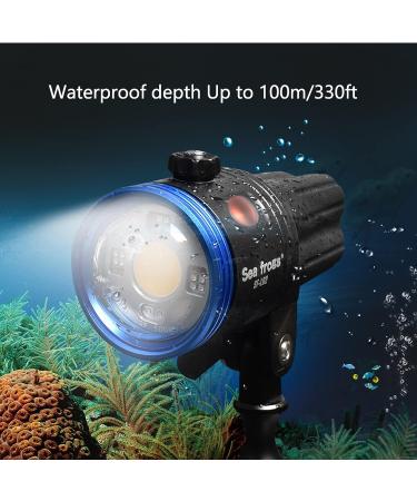 Seafrogs 328FT RGB Diving Video Light for Sony Olympus Nikon Canon Fujifilm Cameras (SF-L02) - Buy Online on SooperMarket.com