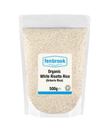 Organic White Risotto Rice (Arborio Rice) 500g | Certified Organic by Fenbrook Organic