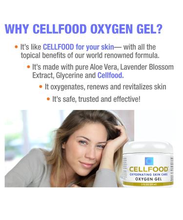 Cellfood Oxygen Gel SKIN CARE - 2 Fl Oz. - Buy Online on SooperMarket.com