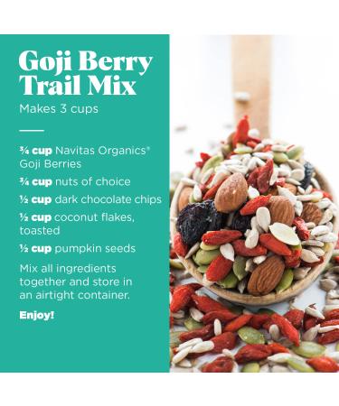 Navitas Organics Goji Berries 16 oz - Organic, Non-GMO, Sulfite-Free Superfood - Buy Online on SooperMarket.com