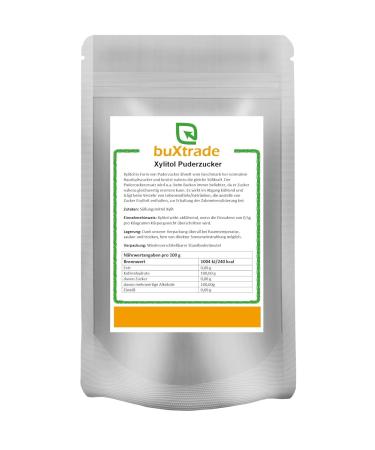 Buy 250g Xylitol Powdered Sugar - 100% Pure Sugar Substitute & Sweetener | Buxtrade - International Shipping - Buy Online on SooperMarket.com