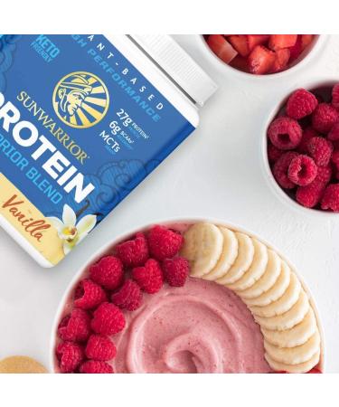 Sunwarrior Warrior Blend Organic Plant-Based Protein - Berry Flavor, 13.2 oz (375 g) - Buy Online on SooperMarket.com
