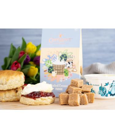 Copperpot Cornish Fudge Gift Box - Butter Fudge Salted Caramel & Clotted Cream | Gluten-Free & Vegetarian | 3 x 150g | International Shipping - Buy Online on SooperMarket.com