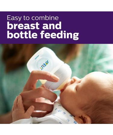 Philips AVENT Natural Baby Bottle Clear 9oz 2pk SCF013/27 | Set of 2 Bottles - 9oz Capacity - Buy Online on SooperMarket.com