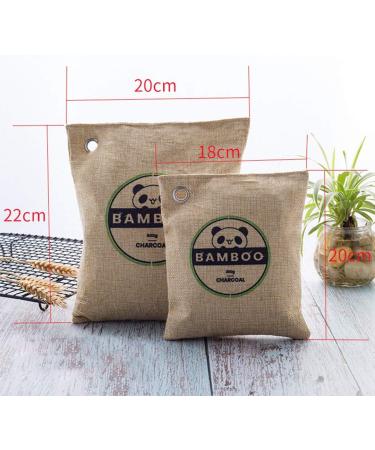 Buy Bamboo Coal Air Purification Bags - Activated Carbon Smell Absorbers for Home & Car (3 Pack 500g Each) - Natural Moisture Fresheners - Buy Online on SooperMarket.com