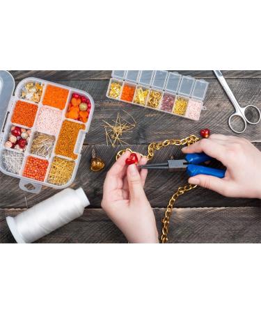 Paxcoo 1500Pcs Silver Jump Rings with Lobster Clasps, Jewelry Pliers - Jewelry Making Supplies & Necklace Repair Kit - Buy Online on SooperMarket.com