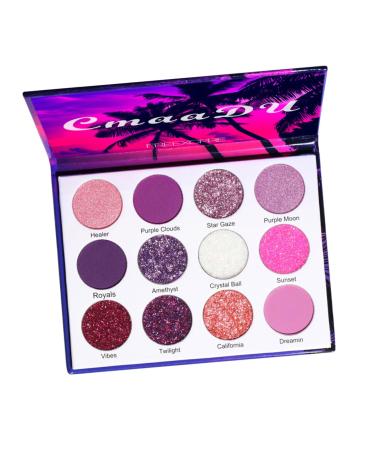 WOONEKY 1 Box Eyeshadow Palette Woman Eyeshadow Pallet Eye Shadow Plate Makeup Supplies Plastic