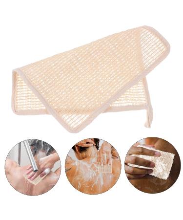 FRCOLOR 5pcs Body Towels Set - Exfoliating Bath Scrubbers for Shower, Travel, and Face - Ramie Square Scarf - 28x25cmx5pcs - Buy Online on SooperMarket.com
