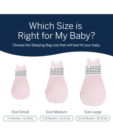 Nanit Breathing Wear Sleeping Bag - Small Blush Pink for Secure Sleep - Buy Online on SooperMarket.com