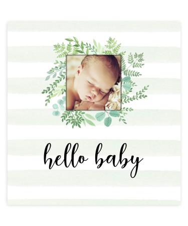 Baby Memory Book First 5 Years - Keepsake Monthly Milestone Journal for Boy or Girl - Pregnancy Gift for Baby Shower - Gender Neutral Record Book with Gift Box - Personalize Cover with Baby Photo
